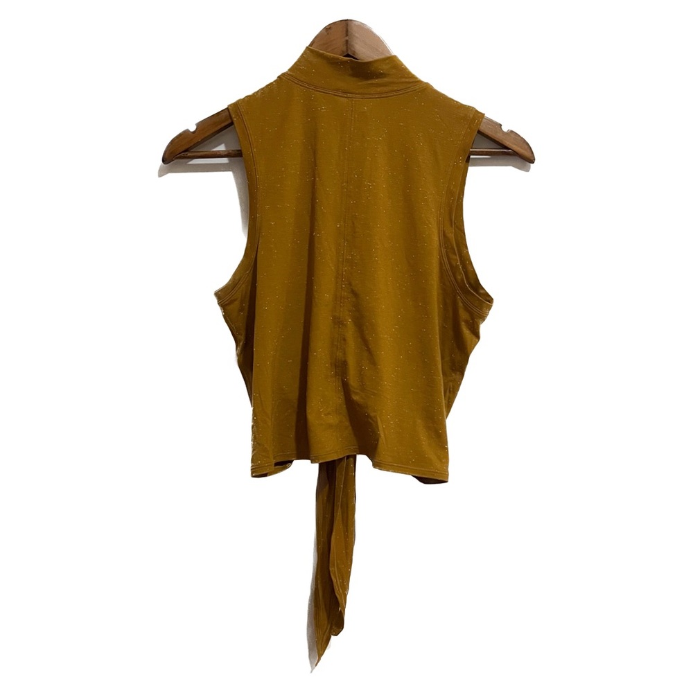 Lululemon Time To Restore Mock Neck Tank Spiced Bronze Size 2 View 3